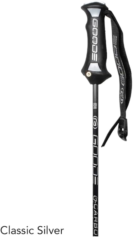 4 pack Carbon Ski Poles – Ultra-Lightweight & Durable Carbon Fiber – Superior Balance – Shock Absorbing – High-Performance Downhill Ski Poles for Men & Women - Pair